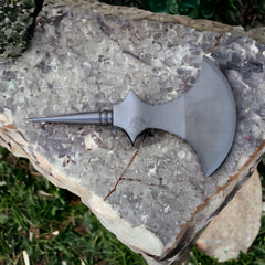 Worries Outfit Lifeguards Household Cavalry Farrier Axe Head for Splitting Wood -Viking Hatchet Hand Forged Axe Head.