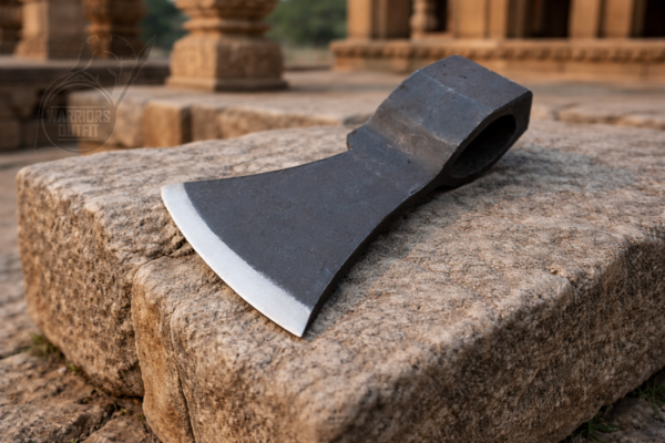 WarriorsOutfit Hand Forged Axe Head Viking Style Carbon Steel Axe Head Handmade Bearded Axe Head for Crafting & Restoration