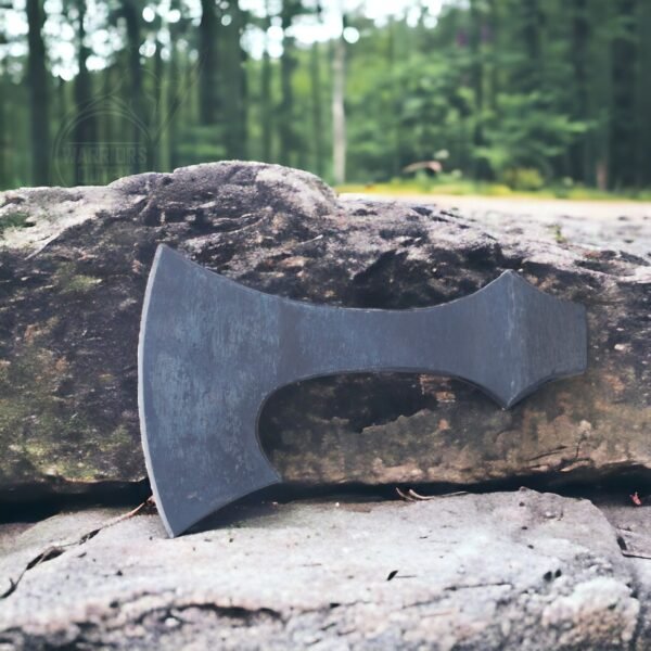Warriors Outfit Medieval Huntsman Custom Hand-Forged - Viking Tomahawk Viking Style Axe Head Throwing Hatchet - Camping & Battle Axe - Black