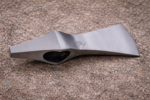 WarriorsOutfit Polished Bearded Axe Head Hand Forged Steel Axe Head Viking Style Axe Head for Crafting & Custom Handle