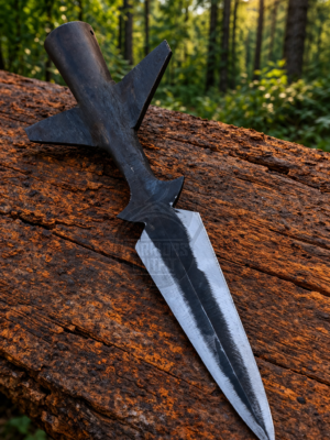 Warriors Outfit Medieval Wing Spearhead for Hunting & Throwing | Durable Hand Forged Spearhead