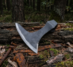 Warriors Outfit Hand Forged Viking Axe Head Beard Head high Carbon Steel Battle ready Throwing axe head.