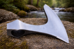 Warriors Outfit Hand Forged High Carbon Steel Polish Axe Head| Viking Hatchet Hand Forged Axe Best For Outdoor Camping Tool.