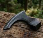 Warriors Outfit Hand Forged Medieval Viking Axe Head High Carbon Steel Durable Replacement Axe Head for Woodworking, Camping, and Survival