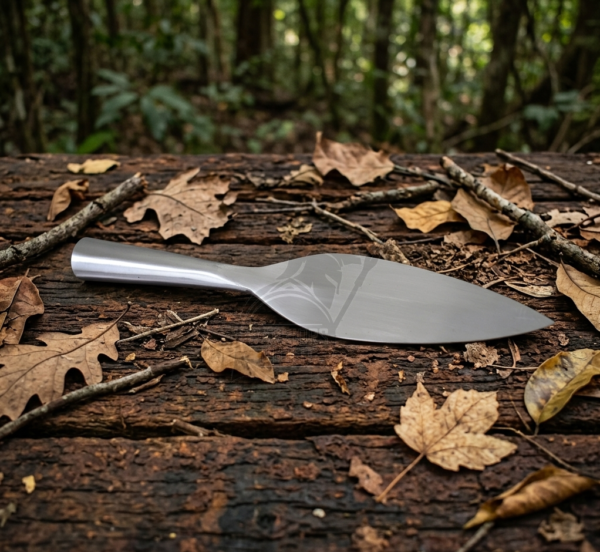 Warriors Outfit Hand-Forged Medieval Viking Leaf Blade Polish Spearhead High Carbon Steel Throwing And Hunting Spearhead