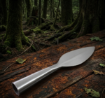 Warriors Outfit Hand-Forged Medieval Viking Leaf Blade Polish Spearhead High Carbon Steel Throwing And Hunting Spearhead