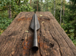 Warriors Outfit Hand Forged Medieval Large Size Heavy Spearhead. Leaf Blade Spearhead.