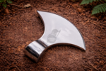 WarriorsOutfit Polished Axe Head – Viking Style Stainless Steel Axe Head – Handmade Bearded Axe Head
