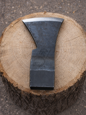 WarriorsOutfit Hand Forged Axe Head Viking Style Carbon Steel Axe Head Handmade Bearded Axe Head for Crafting & Restoration