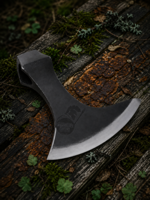 Warriors Outfit Hand Forged Viking Axe Head Beard Head high Carbon Steel Battle ready Throwing axe head.