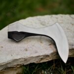 Worries Outfit  Hand Forged High Carbon Steel Polish Axe Head| Viking Hatchet Hand Forged Axe Best For Outdoor Camping Tool.