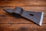 WarriorsOutfit Hand Forged Iron Axe Head Medieval Viking Style Bearded Axe Blade for Reenactment & Woodworking