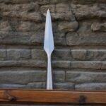 Warriors Outfit Hand Forged Medieval Hunting Spearhead | 11inches Polish Spearhead.