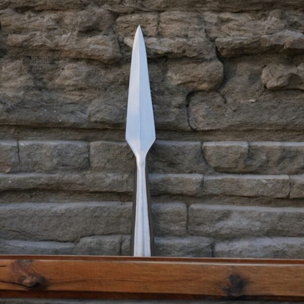 Warriors Outfit Hand Forged Medieval Hunting Spearhead | 11inches Polish Spearhead.