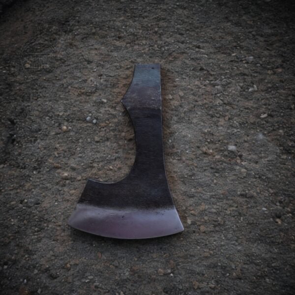 WARRIORS OUTFIT Hand Forged Medieval High Carbon Steel Carving Axe Head. Best For Outdoor Camping Tool