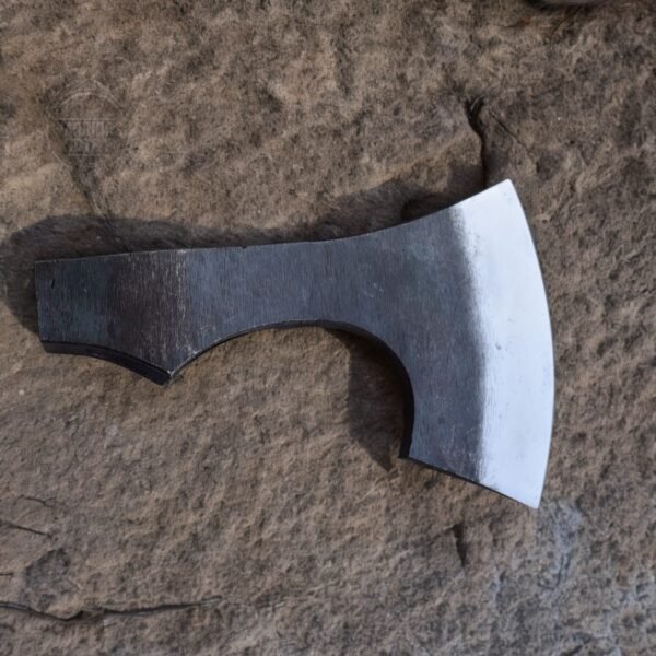 WARRIORS OUTFIT Hand Forged Medieval High Carbon Steel Carving Axe Head. Best For Outdoor Camping Tool