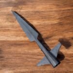 WARRIORS OUTFIT Hand Forged Medieval Viking  Wing Spearhead High Carbon Steel Spearhead With Black Finishing