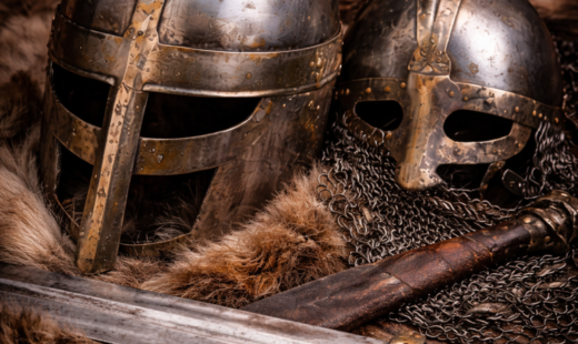 Warriors Outfit Medieval Helmet