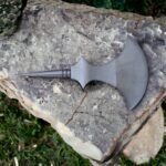 Worries Outfit Lifeguards Household Cavalry Farrier Axe Head for Splitting Wood -Viking Hatchet Hand Forged Axe