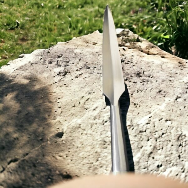 Warriors Outfit Hand Forged Medieval Hunting Spearhead | 11inches Polish Spearhead.