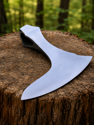 Warriors Outfit Hand Forged High Carbon Steel Polish Axe Head| Viking Hatchet Hand Forged Axe Best For Outdoor Camping Tool.