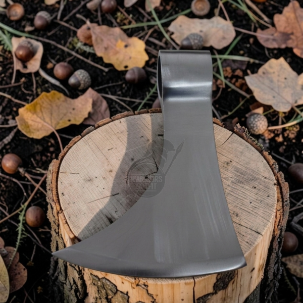 Warriors Outfit Hand Forged - Medieval Viking Throwing Polish Axe Head  | Camping Axe Head | Camping, Survival, Outdoors, Wood Chopping Axes