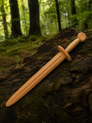 WarriorsOutfit Wooden Training Sword – Handmade Practice Sword for Martial Arts, Cosplay & Safe Sparring