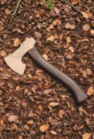 Warriros Outfit Hand Crafted Wooden practice and training purpose axe