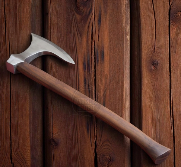 Warriors Outfit Hand Forged Medieval Viking Battle Ready Axe With Handle.