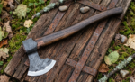 Warriors Outfit Hand Forged Medieval Viking Throwing Axe With Handle. Best For Throwing Battle ready Axe.