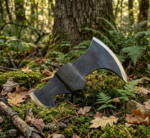 Warriors Outfit Medieval Back Spike Axe Head, High Carbon Steel Battle Ready Axe Head.