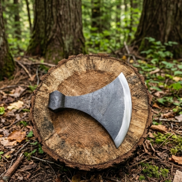 Worries Outfit  Large Size Hand Forged Viking Dane War Axe Head for Splitting Wood -Viking Hatchet