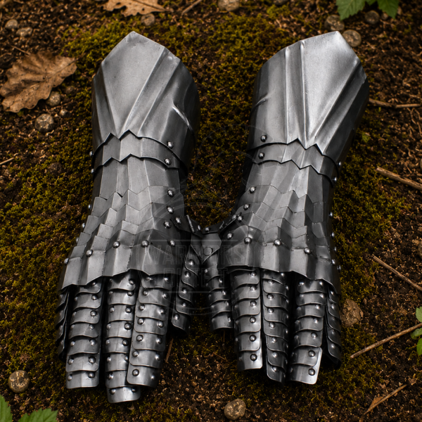 Medieval Armour gloves pair