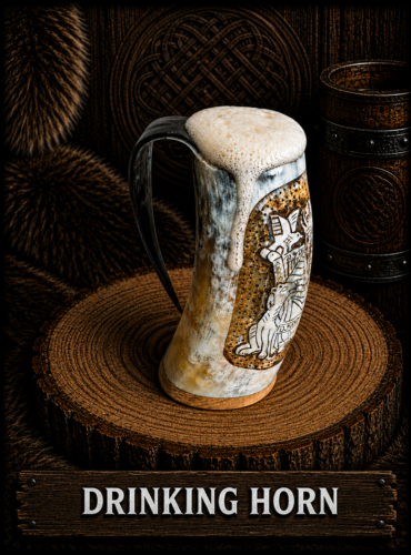 Warriors Outfit Drinking horn mug