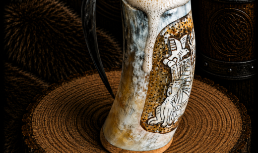 Warriors Outfit Drinking horn mug