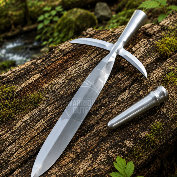 Medieval jumonji yaari spearhead