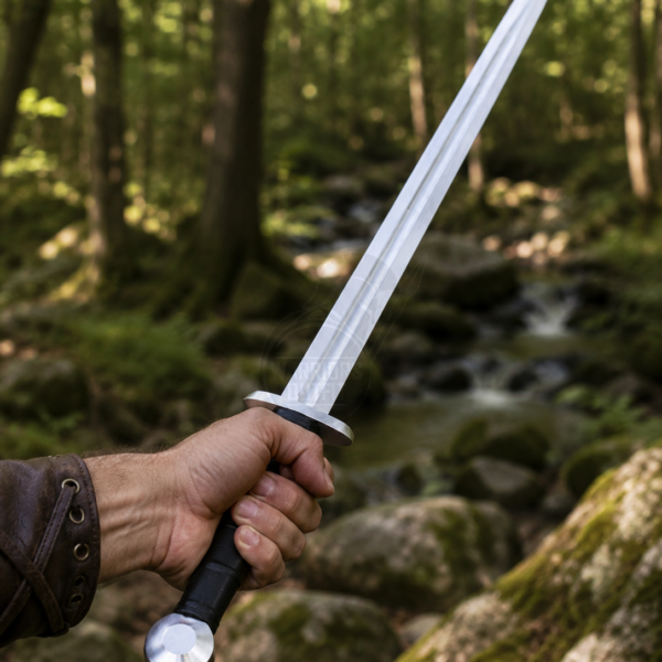 Warriors Outfit Hand Forged Viking Sword with Scabbard – High Carbon Steel Medieval Sword – Handmade Norse Viking Sword – Historical Collectible