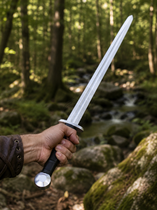 Warriors Outfit Hand Forged Viking Sword with Scabbard – High Carbon Steel Medieval Sword – Handmade Norse Viking Sword – Historical Collectible