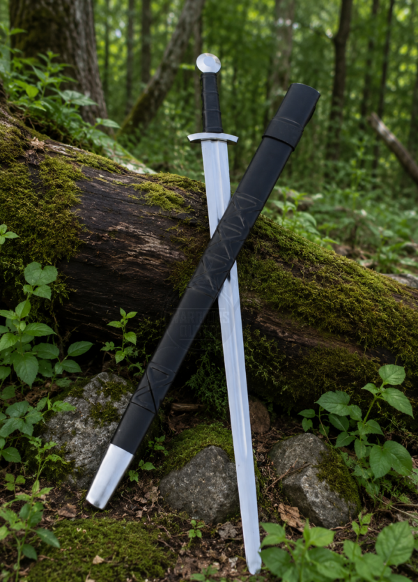 Warriors Outfit Hand Forged Viking Sword with Scabbard – High Carbon Steel Medieval Sword – Handmade Norse Viking Sword – Historical Collectible