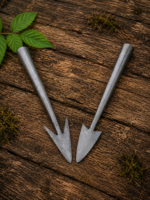 Warriors Outfit Hand Forged Medieval Viking Harpoon Throwing / Hunting & Outdoor Camping Arrow Head. Pack 2