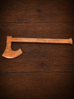 Warriors Outfit Large Handcrafted Wooden Practice Axe for Viking Training, Historical Reenactment, Cosplay, LARP, Stage Combat, Martial Arts Practice & Medieval Display