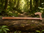 Warriors Outfit Large Handcrafted Wooden Practice Axe for Viking Training, Historical Reenactment, Cosplay, LARP, Stage Combat, Martial Arts Practice & Medieval Display