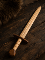 Warriors Outfit Handcrafted Wooden Training Practice Sword – Viking Style Practice Sword  Training, Historical Reenactment, Stage Combat, Cosplay, Martial Arts & Medieval Display