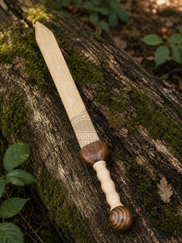 Warriors Outfit Handcrafted Wooden Training Practice Wooden Roman Sword.