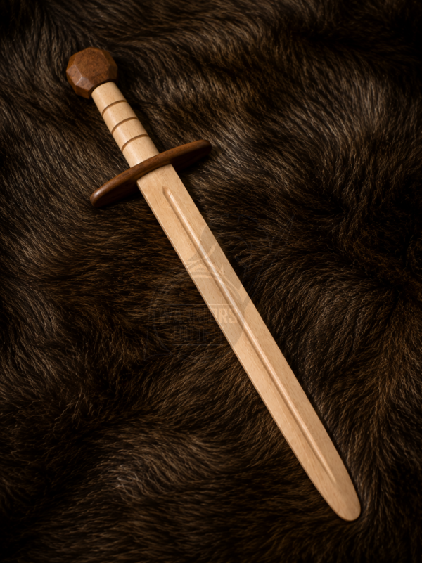 Warriors Outfit Handcrafted Wooden Training Practice Sword – Viking Style Practice Sword  Training, Historical Reenactment, Stage Combat, Cosplay, Martial Arts & Medieval Display