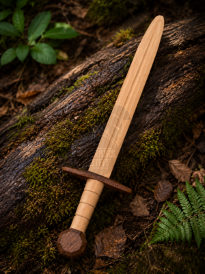 Warriors Outfit Handcrafted Wooden Training Practice Sword – Viking Style Practice Sword  Training, Historical Reenactment, Stage Combat, Cosplay, Martial Arts & Medieval Display