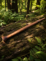 Warriors Outfit Handcrafted Wooden Handle – 24 Inch Replacement Shaft for Craft, Cosplay, or Historical Replicas