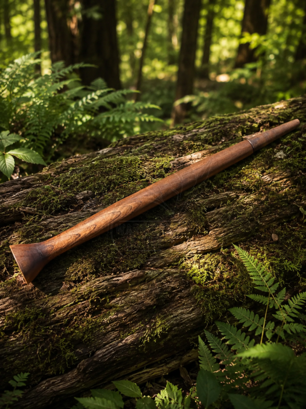 Warriors Outfit Handcrafted Wooden Handle – 24 Inch Replacement Shaft for Craft, Cosplay, or Historical Replicas